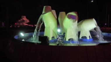 Tencere Fountain Skyline Doha