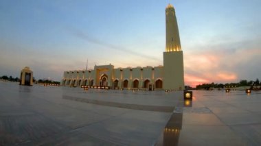 Doha Ulu Camii günbatımı