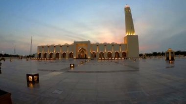 Doha Ulu Camii günbatımı