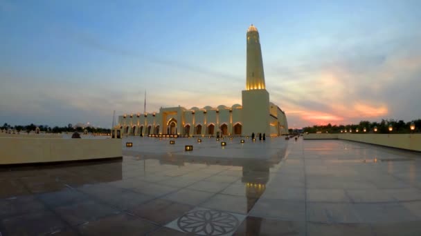 Grande Moschea di Doha — Video Stock