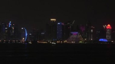 Doha gece manzarası
