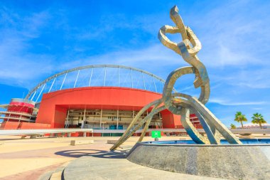 Olimpik halkalar Aspire Zone