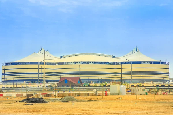 En el estadio Bayt Qatar — Foto de Stock