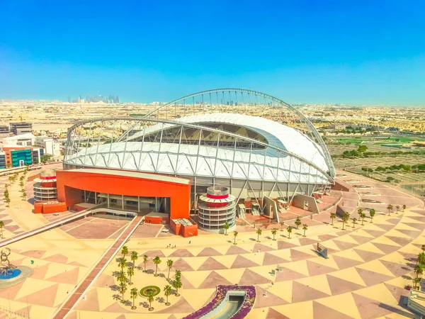 Estadio Khalifa aéreo — Foto de Stock