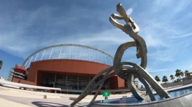 Olimpik halkalar Aspire Zone