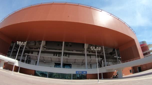 Estadio Khalifa Doha Entrada — Vídeo de stock