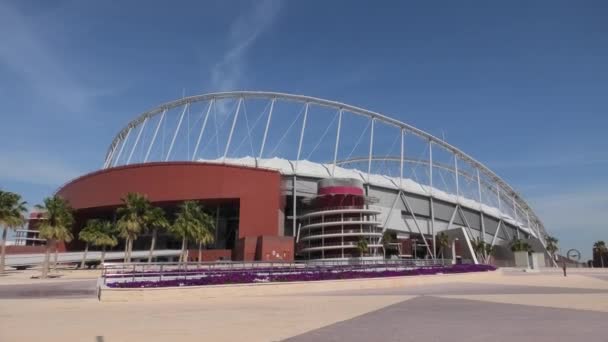 Khalifa Stadium Doha Meydanı — Stok video