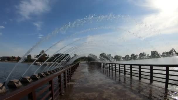 Fuente de Apire Park — Vídeos de Stock