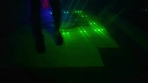 Tancerka klubów nocnych Disco — Wideo stockowe