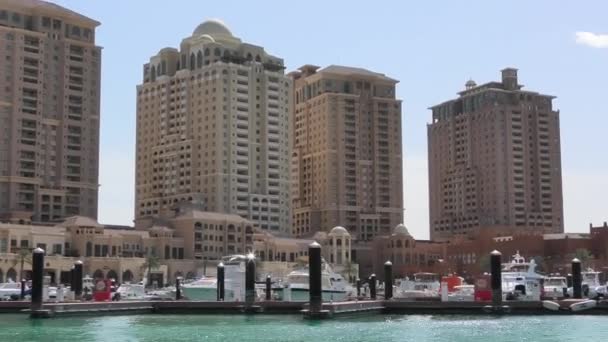 Perla-Katar Dauhá — Stock video
