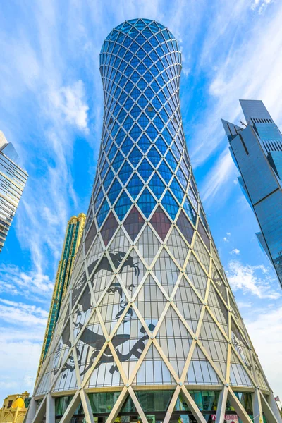 Tornado torre doha — Fotografia de Stock