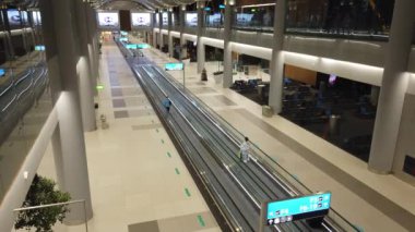 İstanbul Havalimanı transfer yolcuları havadan görüntülendi