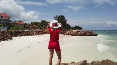 Praslin Seyşeller kadın