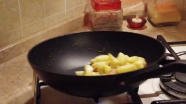 kızarmış patates yavaş hareket