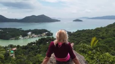 Praslin Seychelles panorama