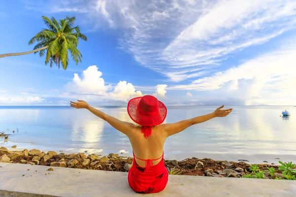 Seychellen zomer vakantie — Stockfoto