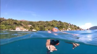Felicite Adası şnorkelli yüzme
