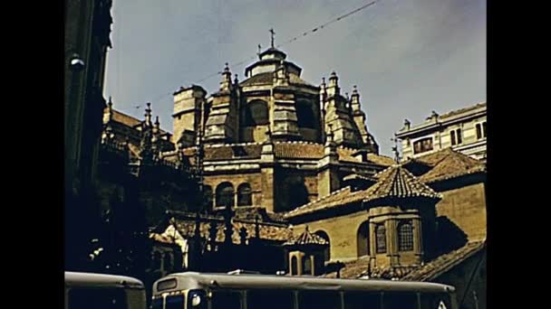 Catedral de Granada — Vídeo de stock