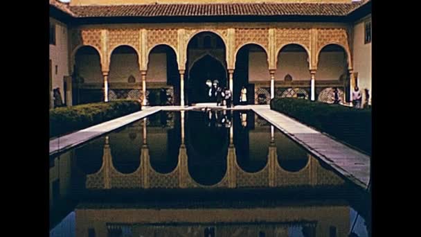 Palácios Nazários Granada — Vídeo de Stock