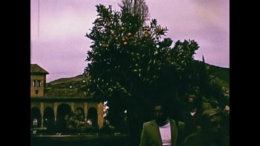 Granada Elhamra bahçeleri