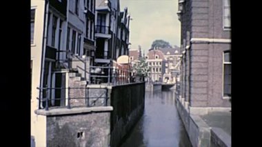 Amsterdam arşiv sokak hayatı