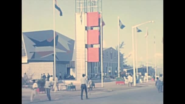 Countries of the world Fair — Stock Video