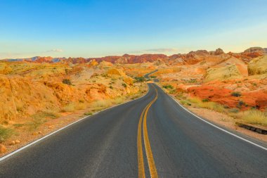 gökkuşağı uzak manzara yolu