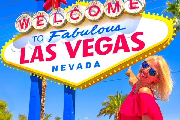 Tourism at Las Vegas — Stock Photo, Image