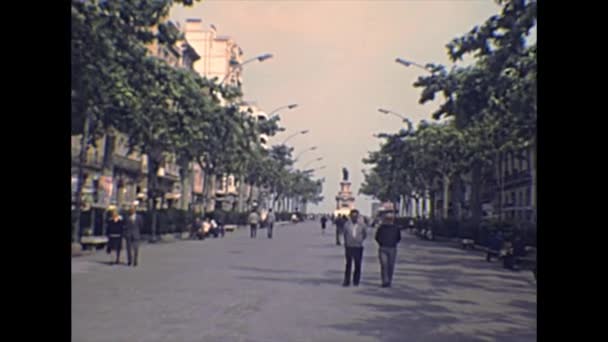 Архівні вулиці Таррагона — стокове відео