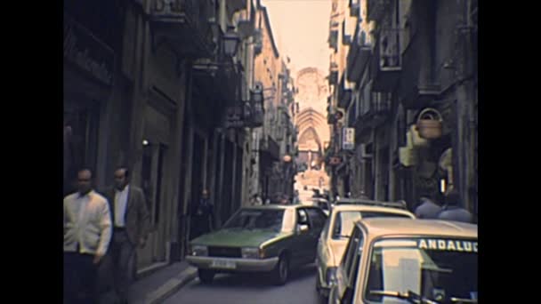 Archivkathedrale von Tarragona — Stockvideo