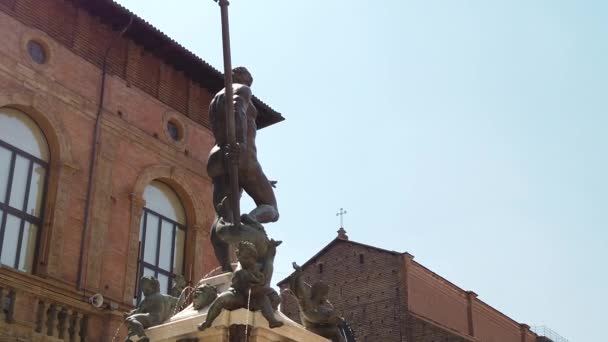 Neptunstatue aus dem Schandstein von Bologna