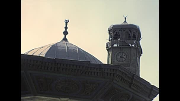 Courtyard of Mosque of Muhammad Ali — Stock Video