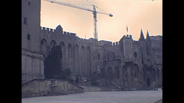 Palais des Papes Avignon — Stok video