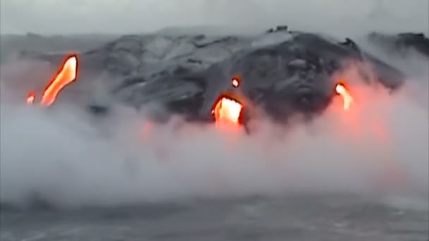 El volcán Hawái — Vídeo de stock