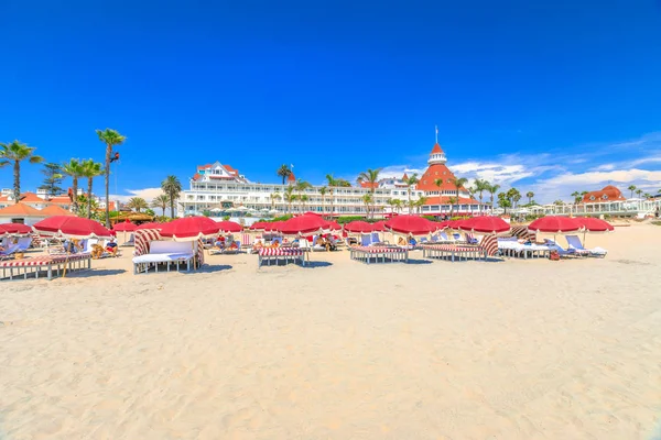 Praia do Coronado San Diego — Fotografia de Stock