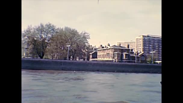 Archivering Thames River Cruise — Stockvideo