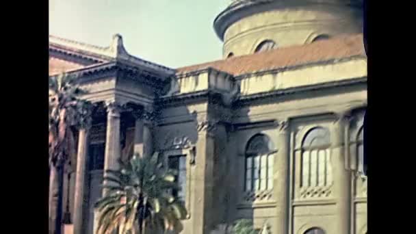 Archival Palermoof Sicily island — Stock Video