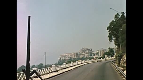Archivbild der Stadt Monreale — Stockvideo