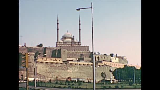 Arkiv alabaster-moskén i citadellet — Stockvideo