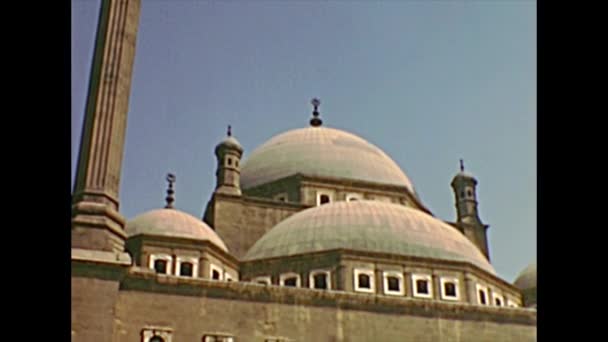 Mosque of Muhammad Ali and cloister — Stock Video