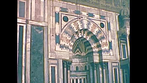 Archivace mešita Al-Nasir Muhammad — Stock video