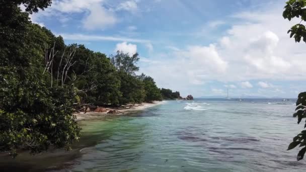 Anse Severe La Digue — Wideo stockowe