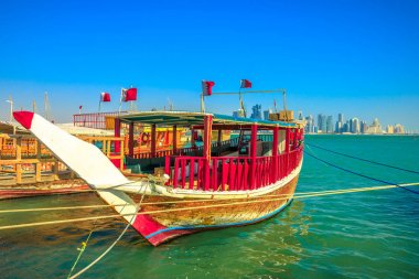 Ahşap dhow Doha
