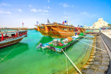 Doha Körfezi'ndeki Dhow Limanı
