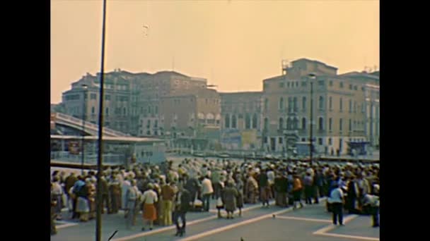 Venedig San Simeone Piccolo Kirche — Stockvideo