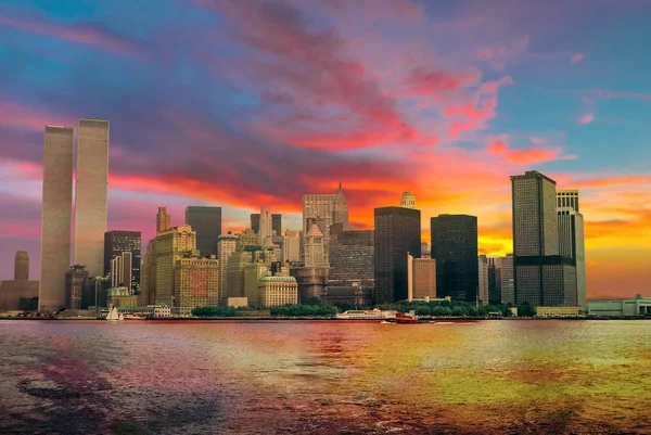 Twin Towers NYC — Stockfoto