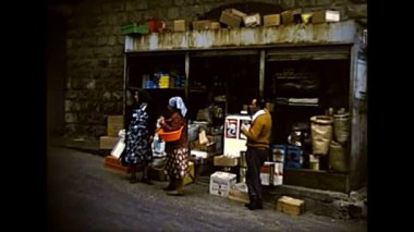 Kudüs Eski Pazar ve insanlar