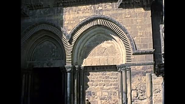 Kutsal mezarın Kudüs Kilisesi — Stok video