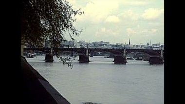 Londra 'da Archival Westminster Köprüsü