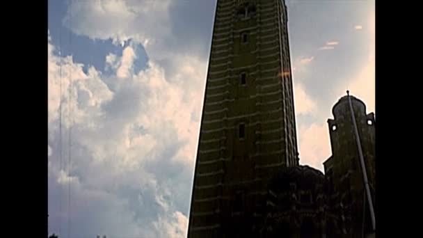 Archival Westminster Cathedral in London — Stock Video